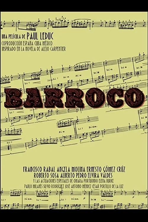 Barroco poster