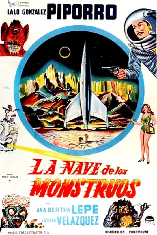 La Nave de los monstruos poster