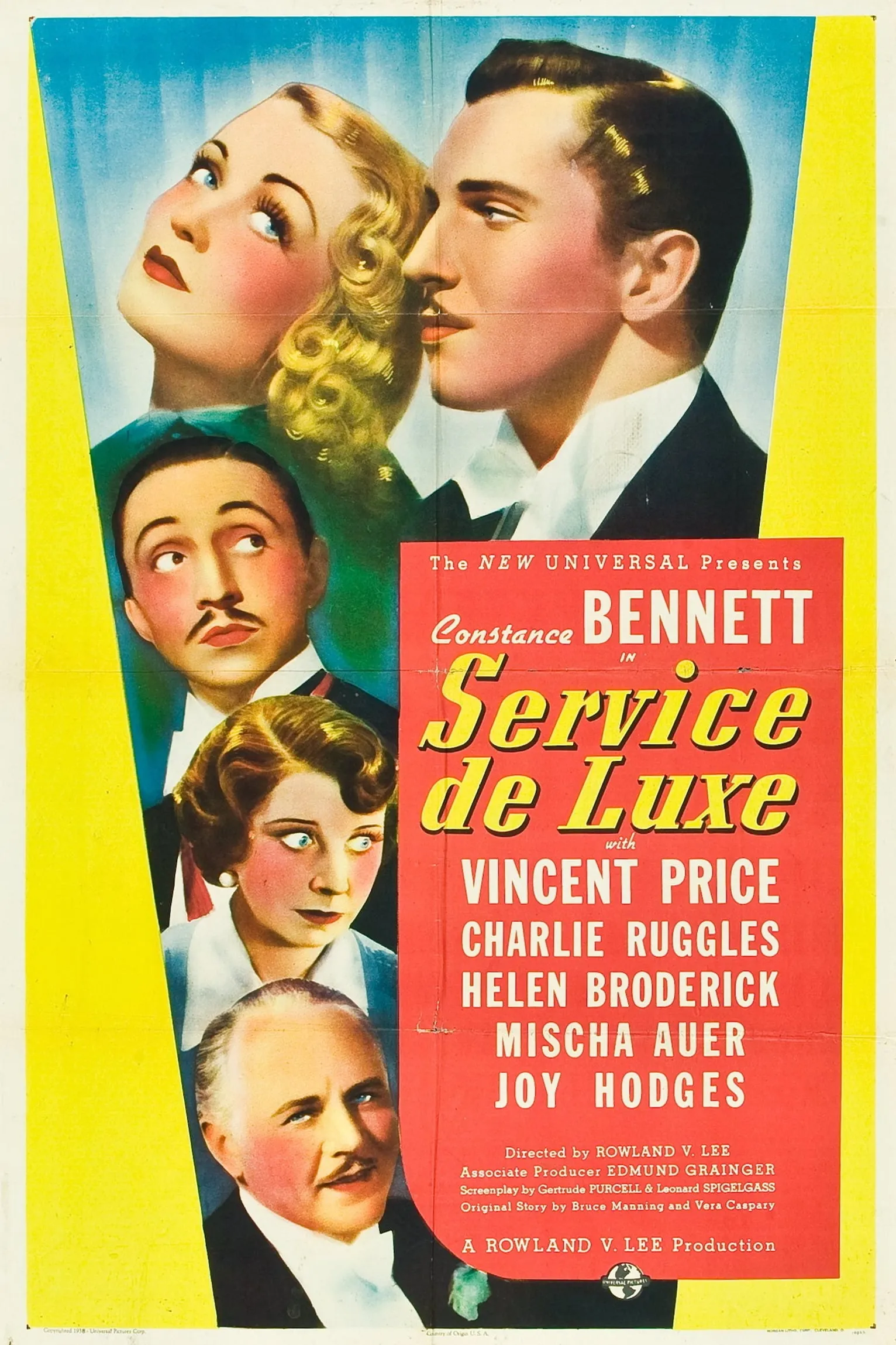 Service De Luxe poster