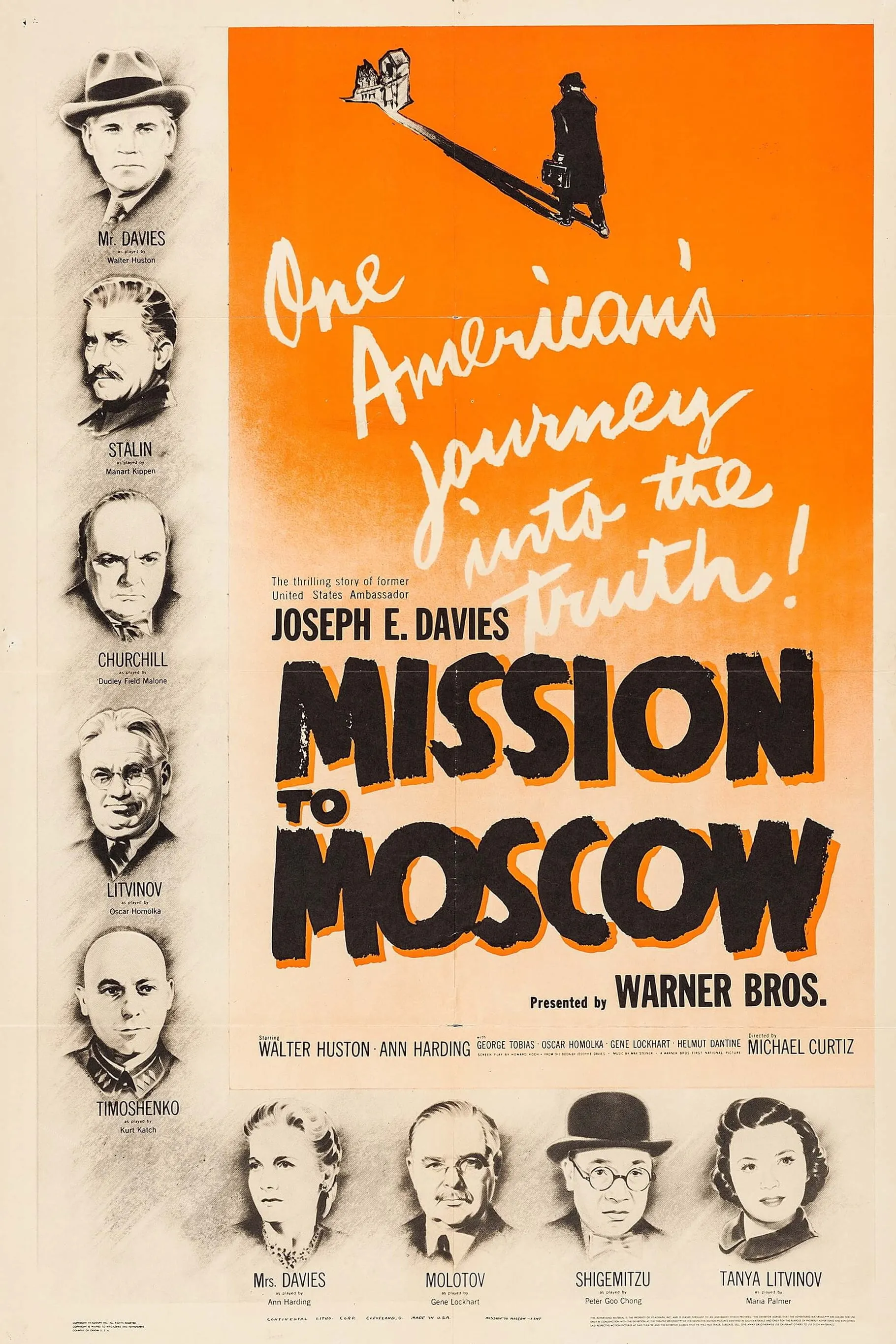 Mission to Moscow poster