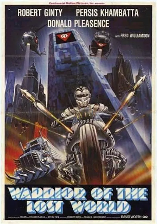 Warrior of the Lost World poster