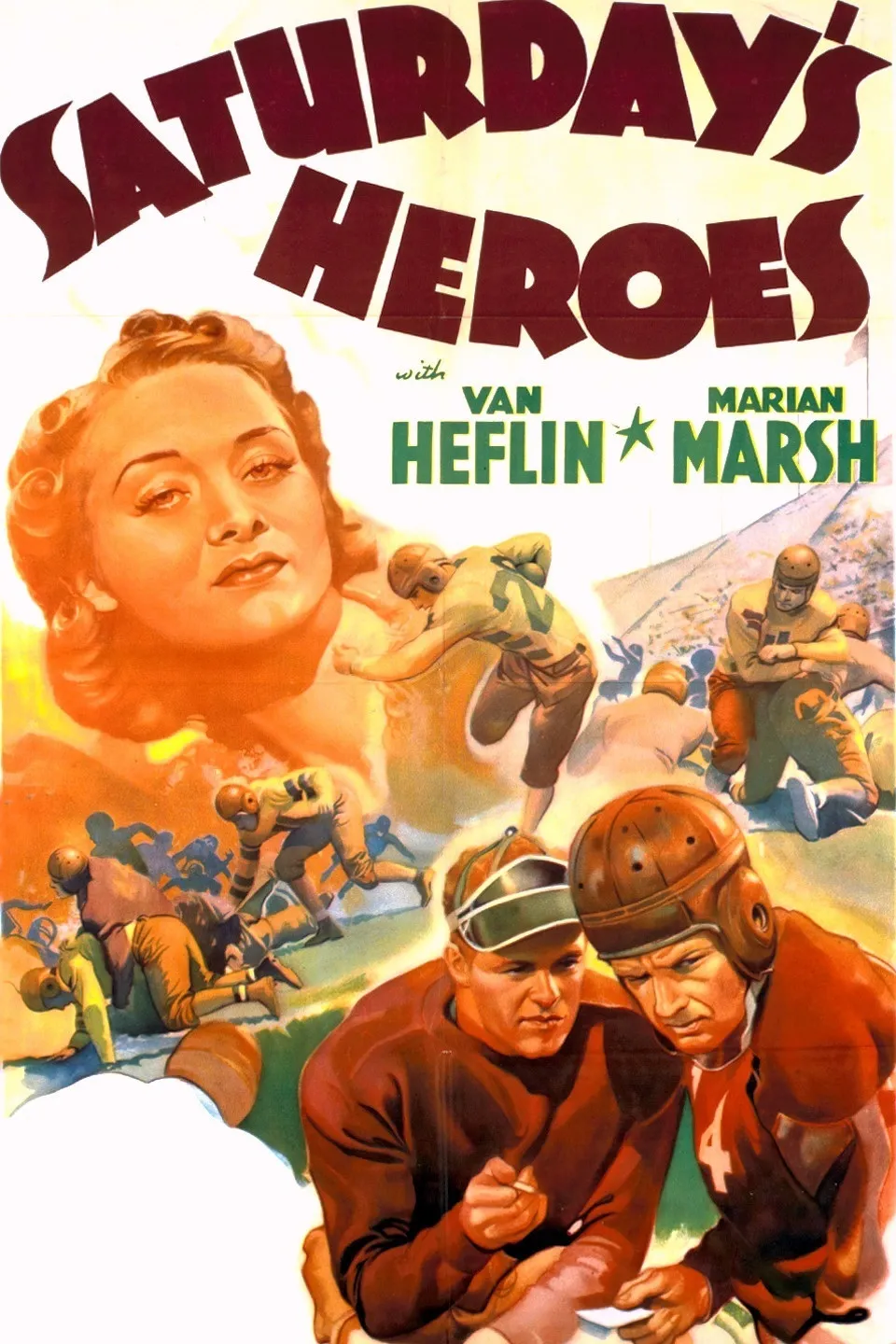 Saturday's heroes poster