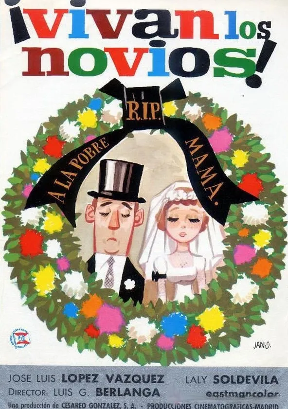Vivan los novios poster