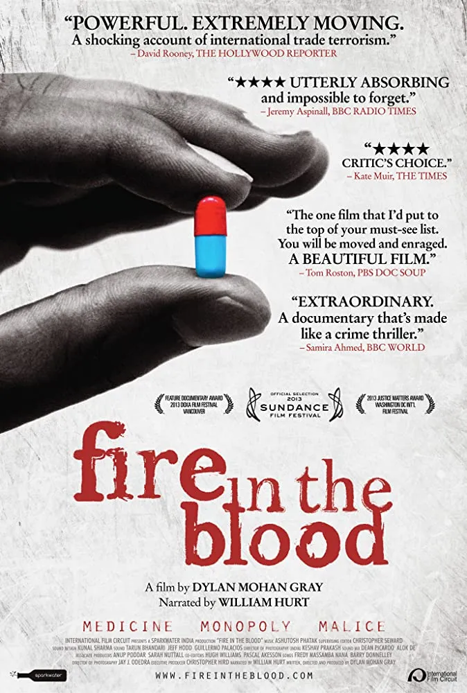 Fire in the Blood poster