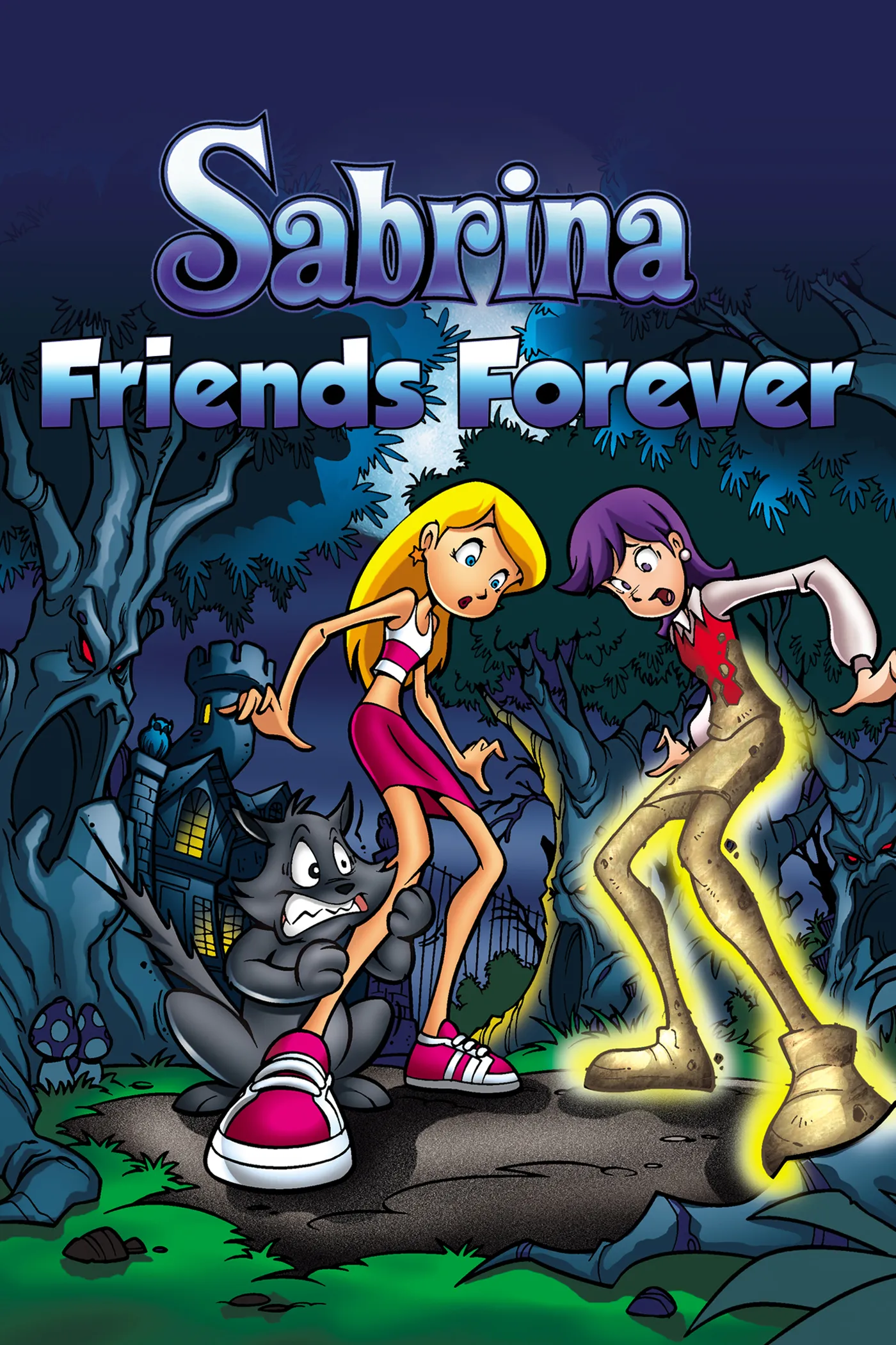Sabrina the Teenage Witch in Friends Forever poster