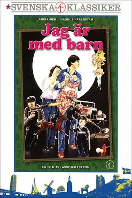 Jag ar med barn poster