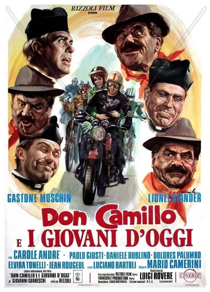 Don Camillo e i giovani d'oggi poster