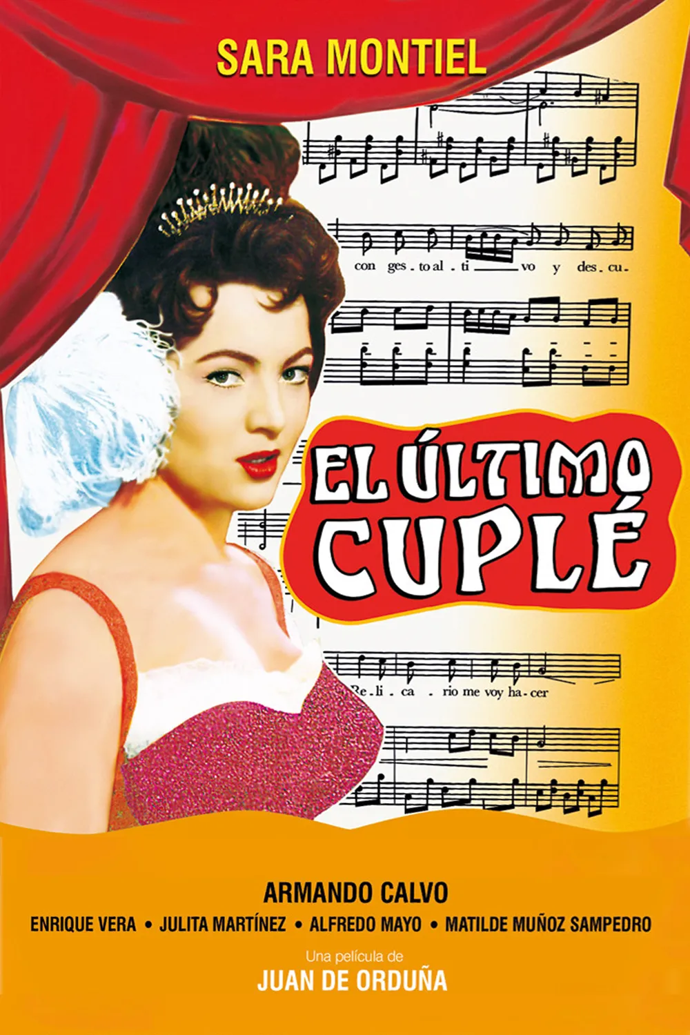 El Ultimo cuplé poster