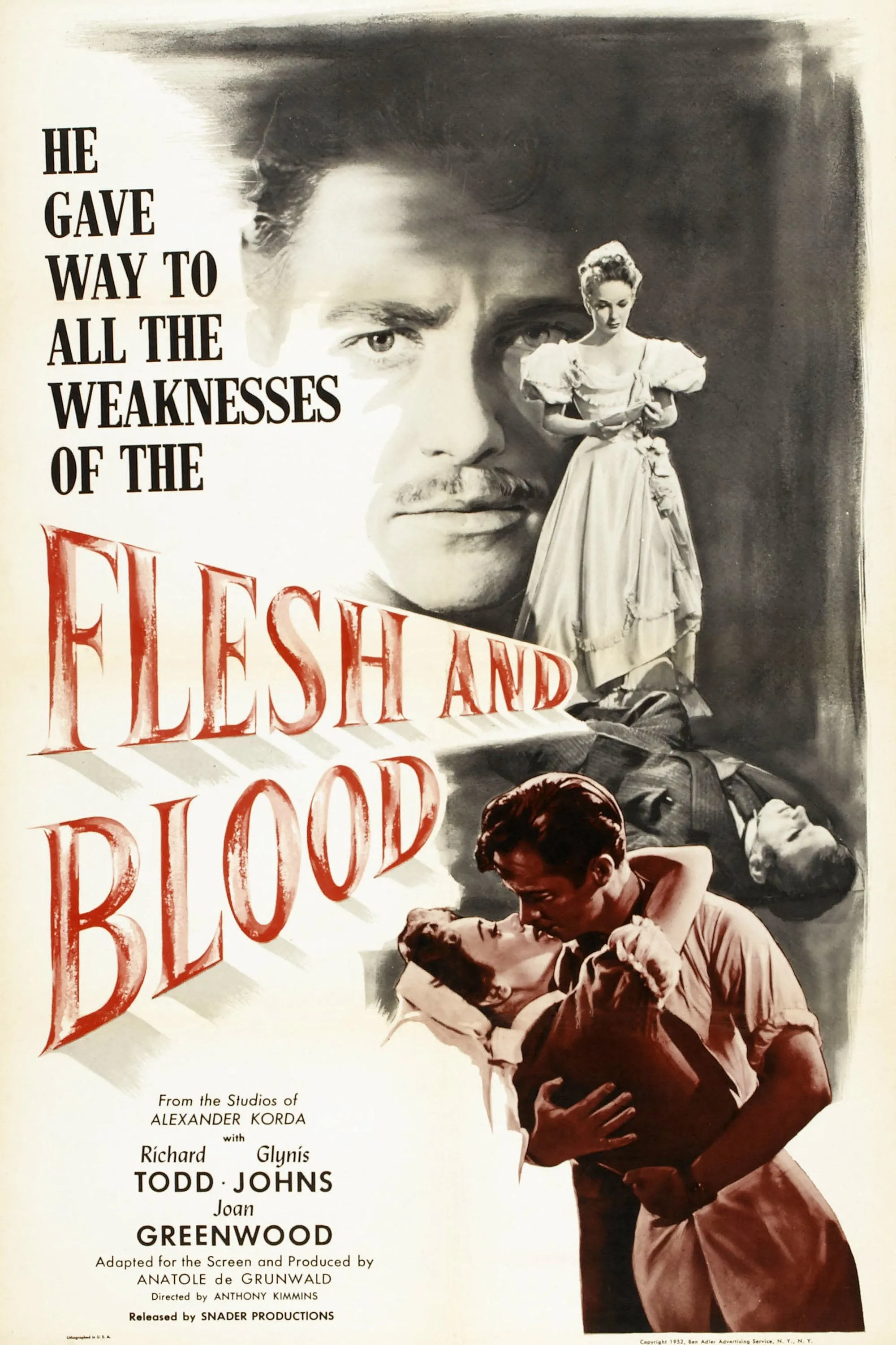 Flesh & blood poster