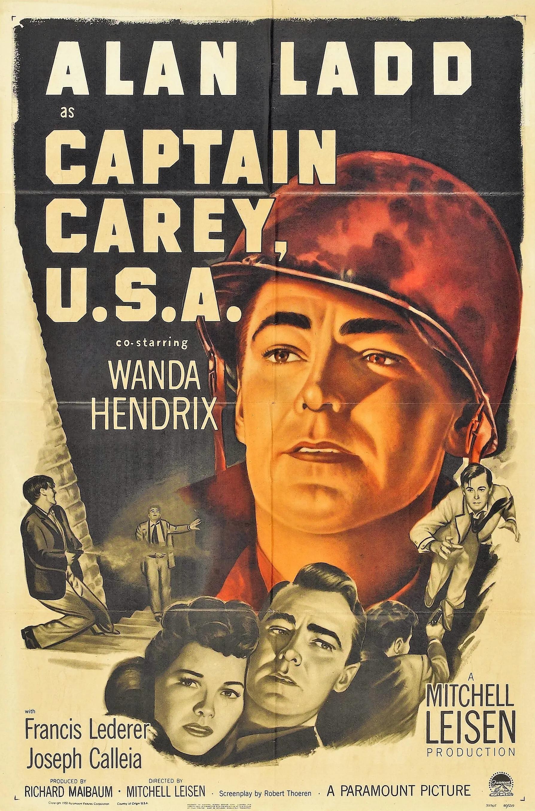 Captain Carey, U.S.A. poster