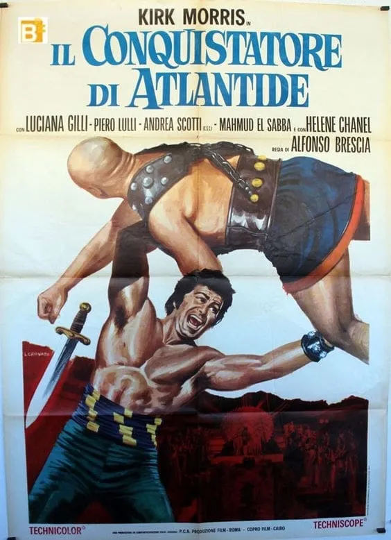 Il conquistatore di Atlantide poster