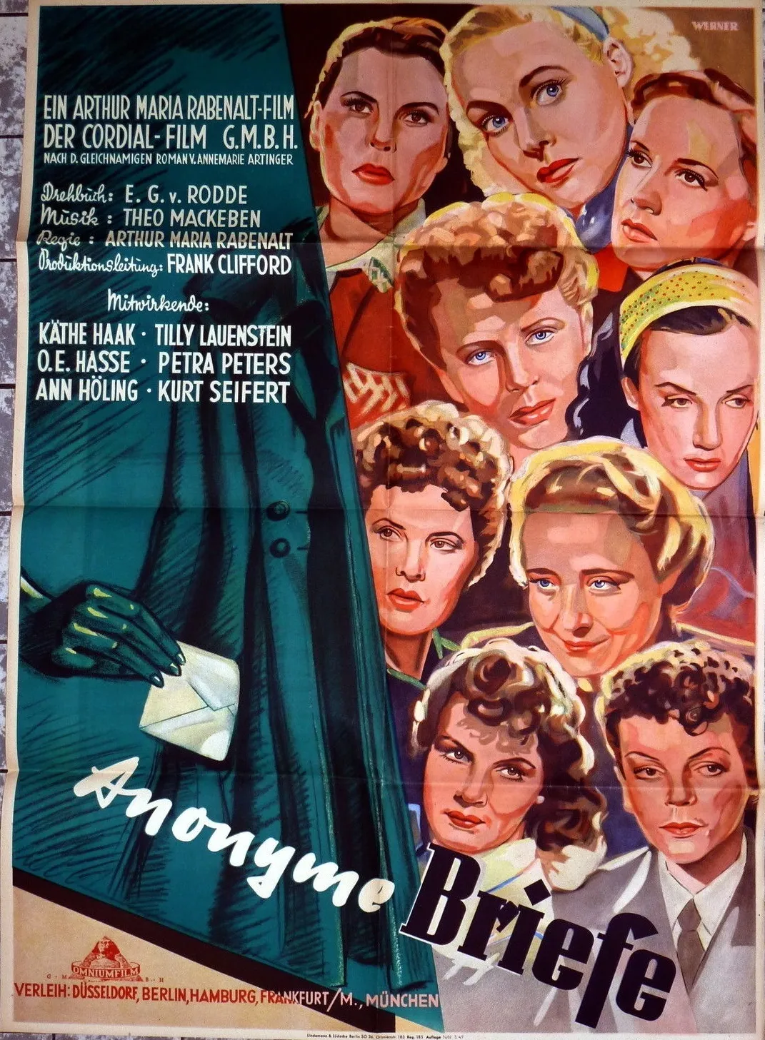 Anonyme Briefe poster