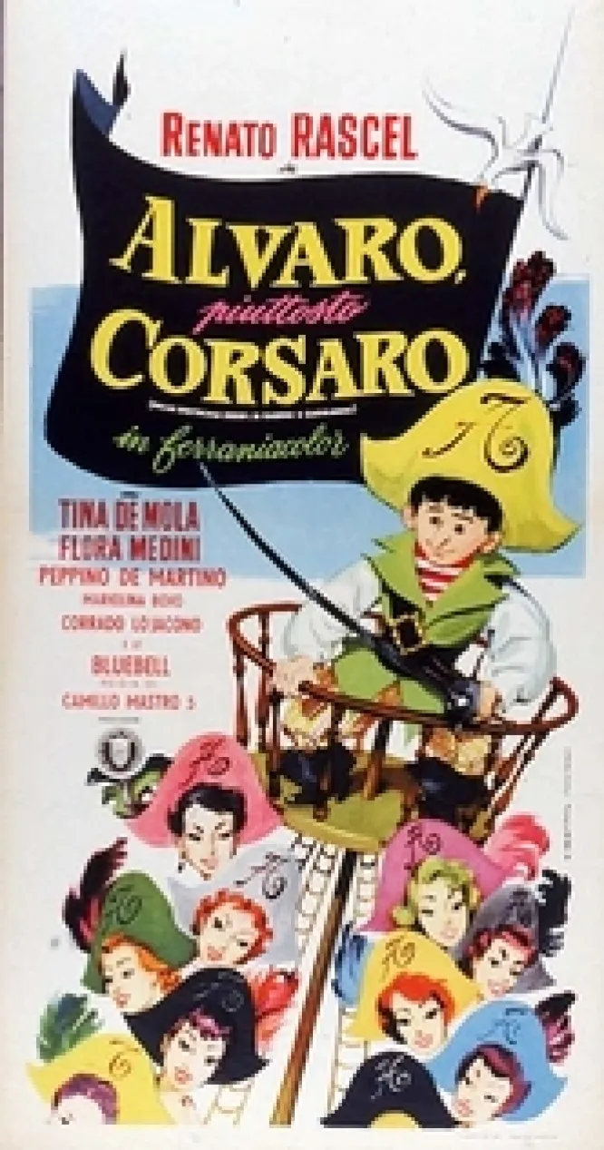Alvaro piuttosto corsaro poster