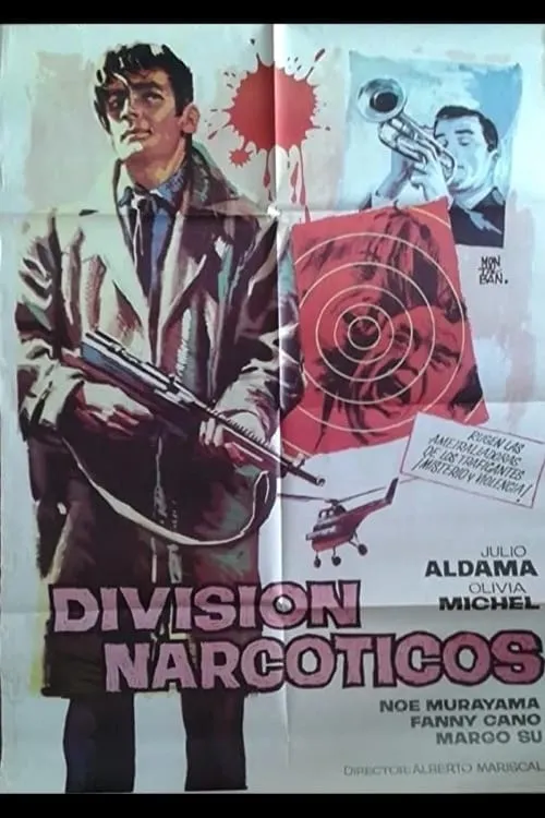 División narcóticos poster