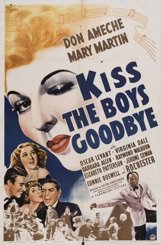 Kiss the Boys Goodbye poster