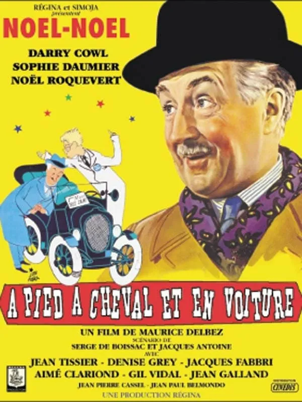A pied, à cheval et en voiture poster