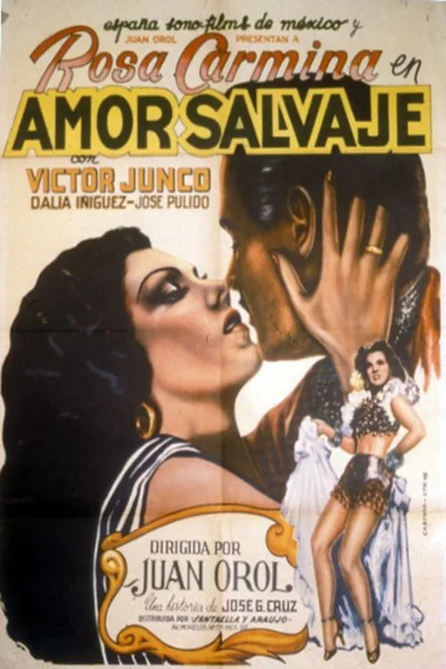 Amor salvaje poster