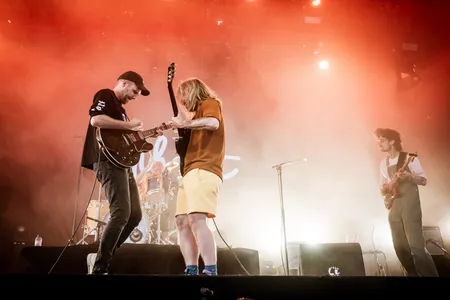 Elephant in de India op Lowlands 2024