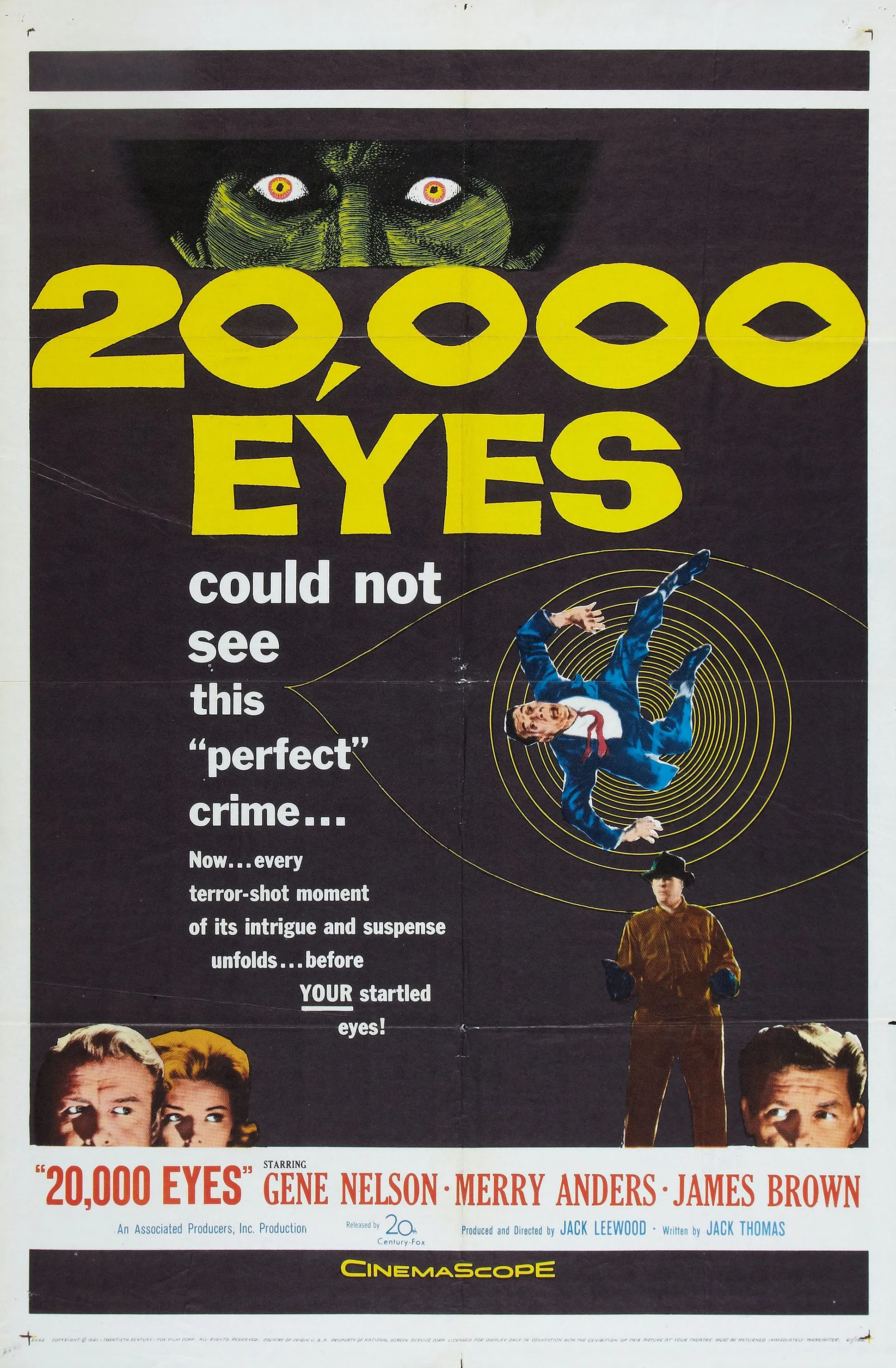 20,000 Eyes poster
