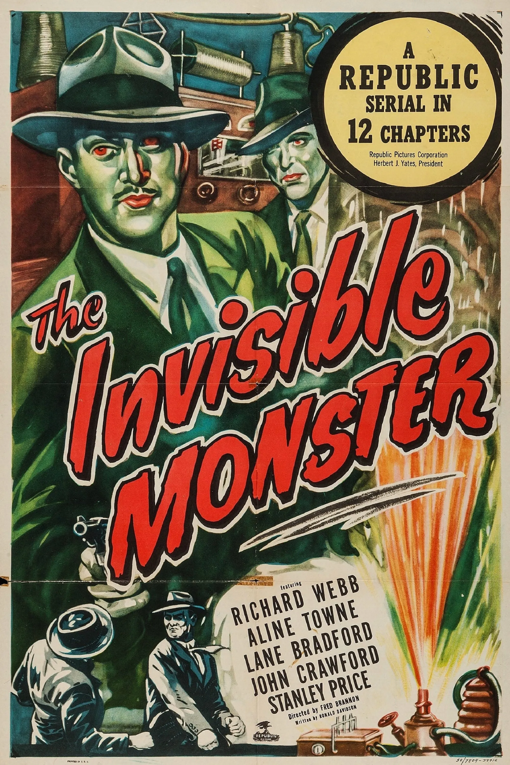 Slaves of the Invisible Monster poster