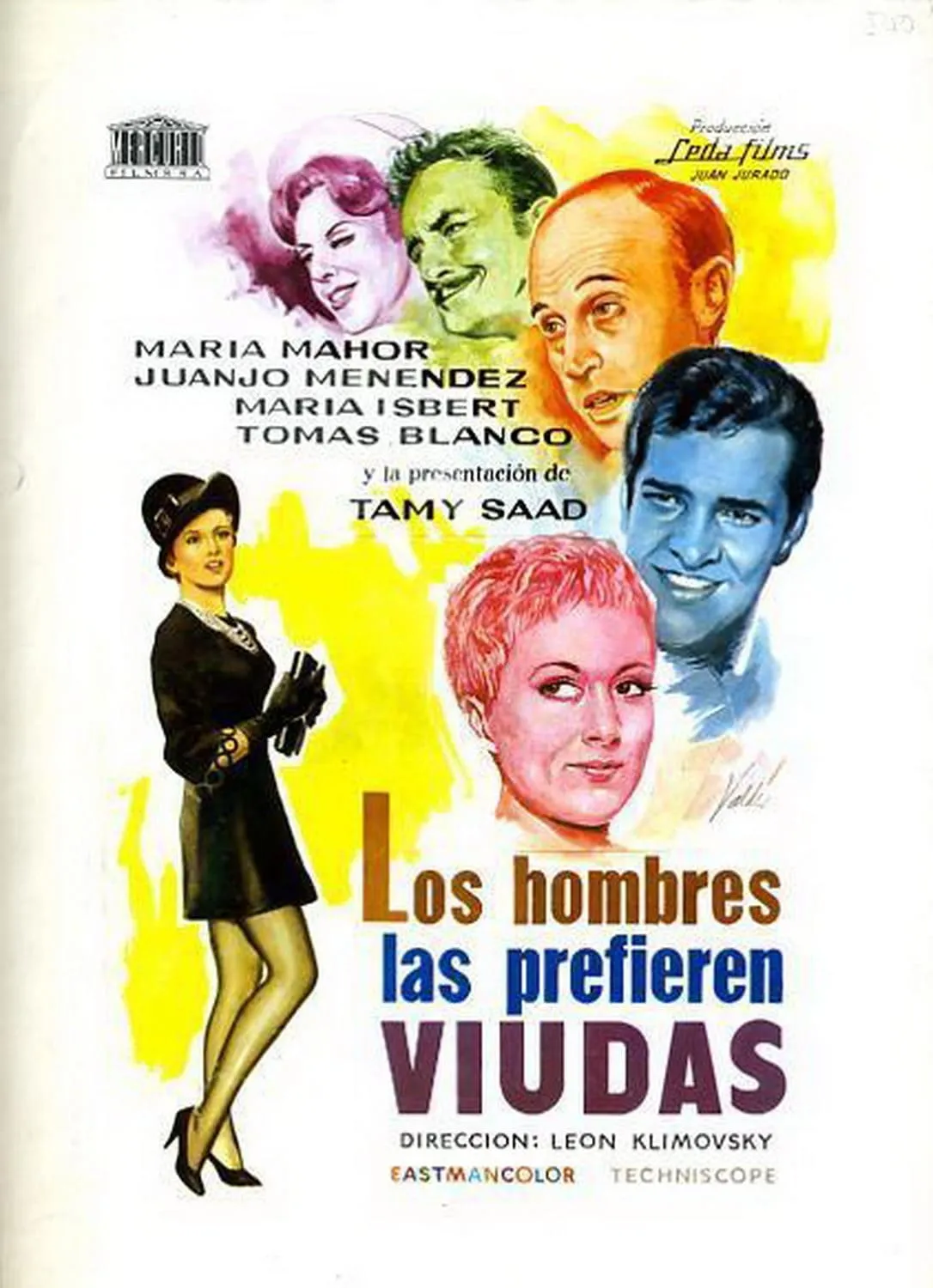 Los Hombres las prefieren viudas poster