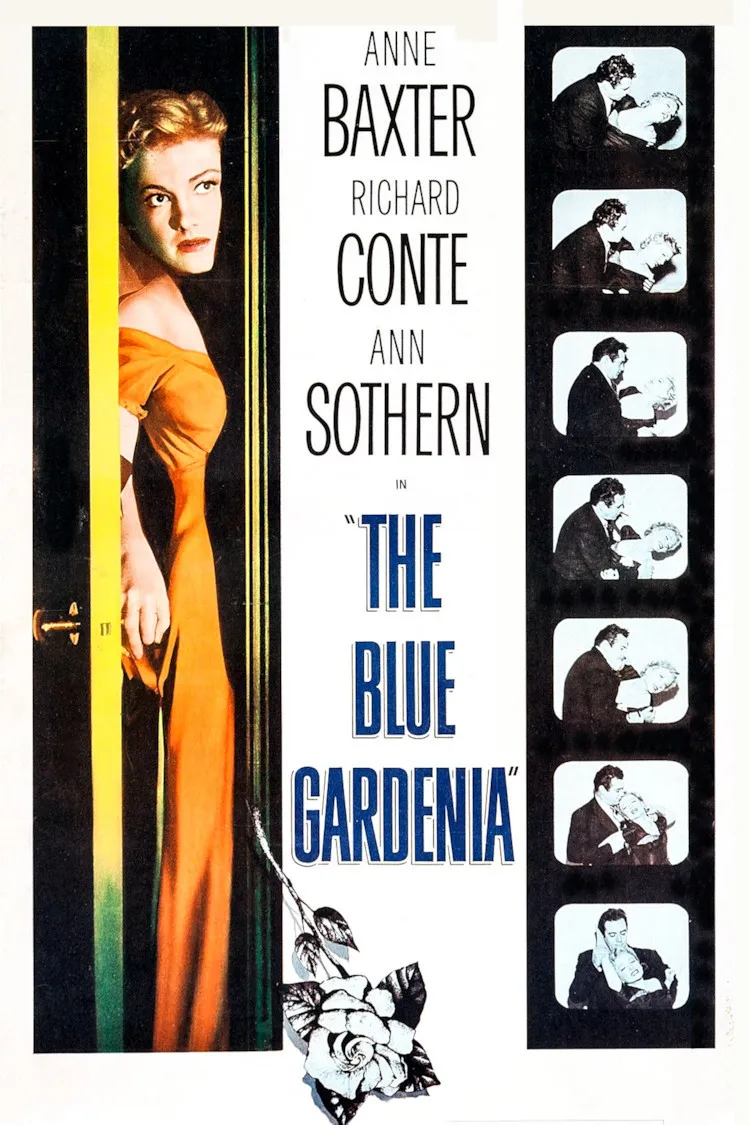 The Blue Gardenia poster