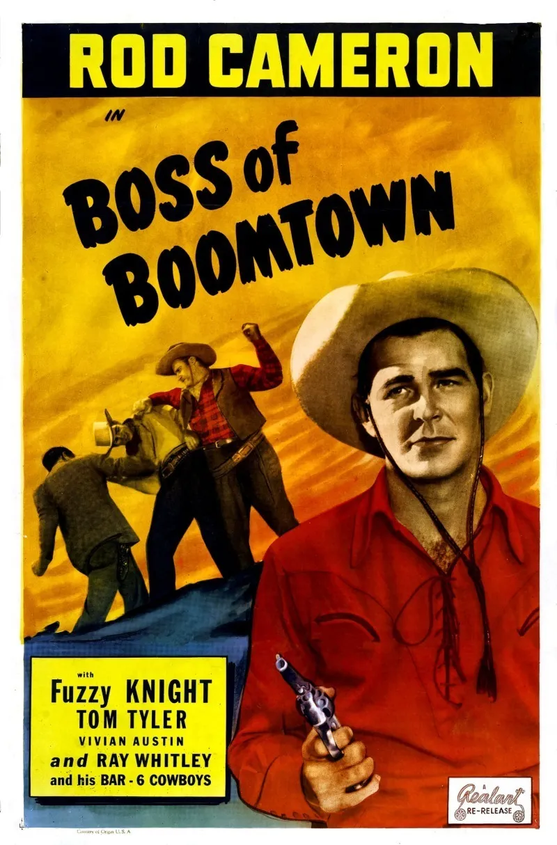 Boss of Boomtown poster