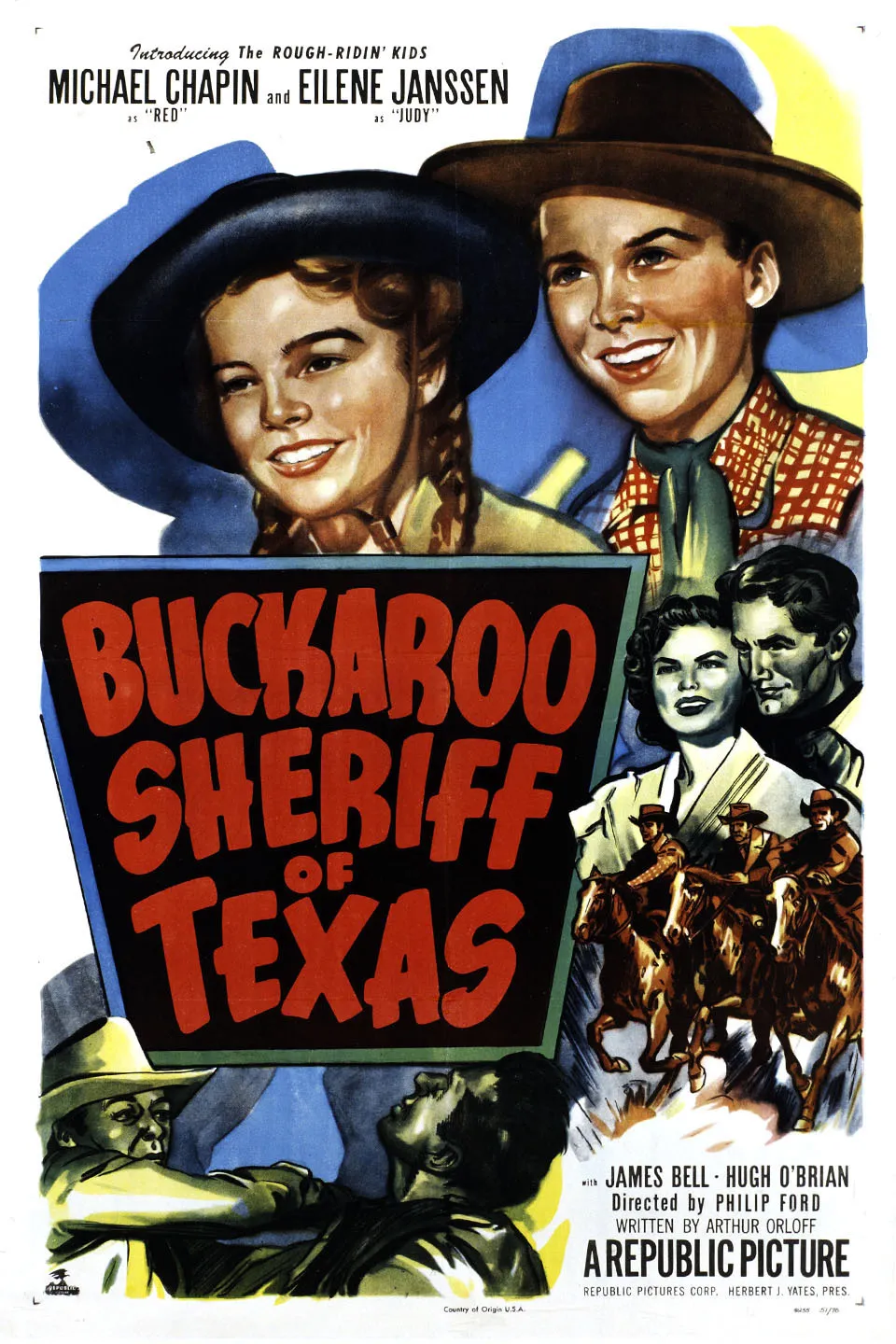 Buckaroo Sheriff of Texas poster