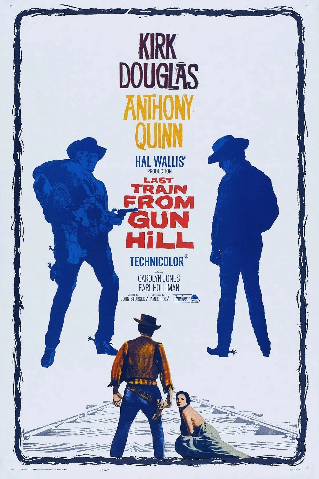 Last Train from Gun Hill poster