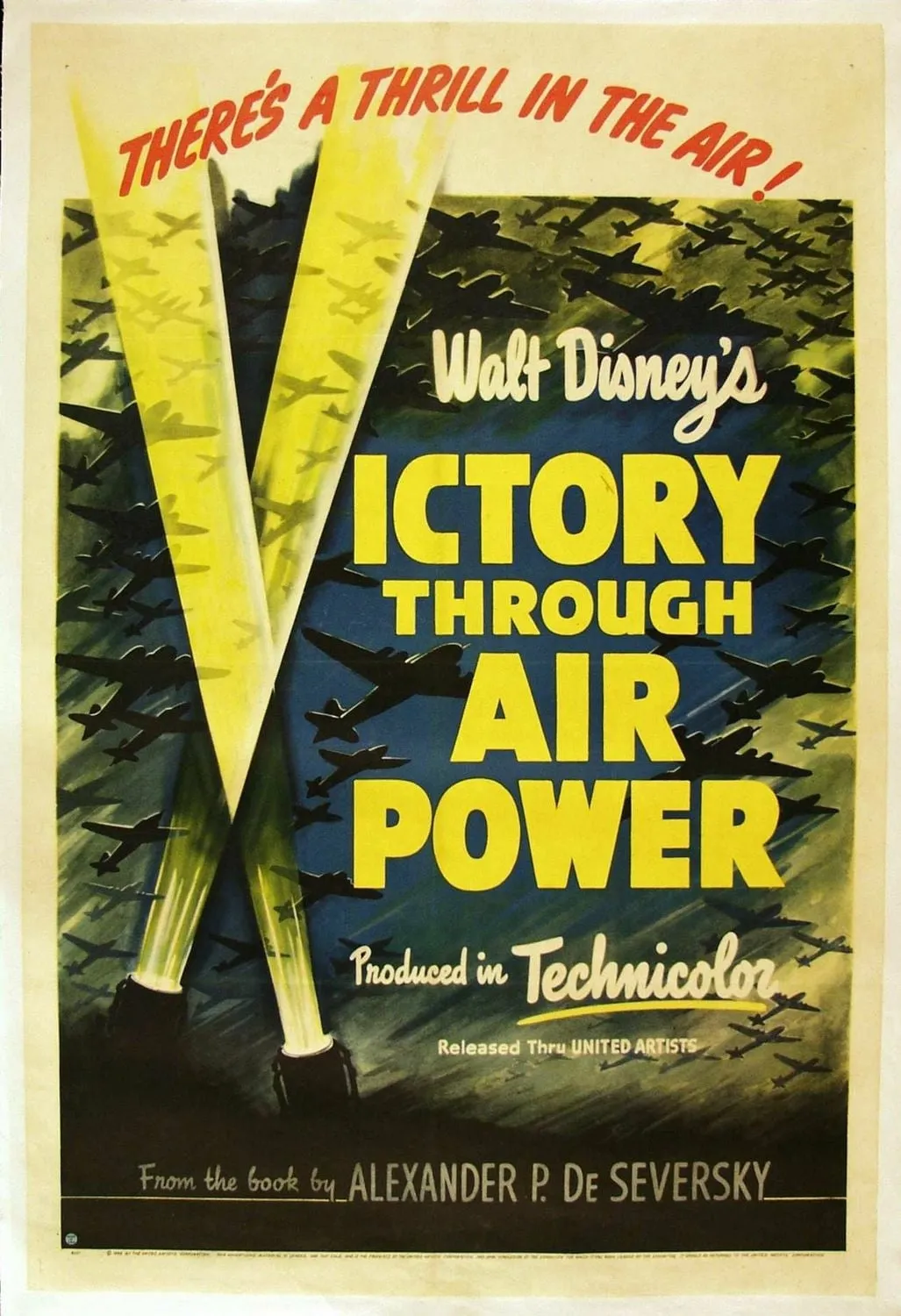 Victory through Air Power poster