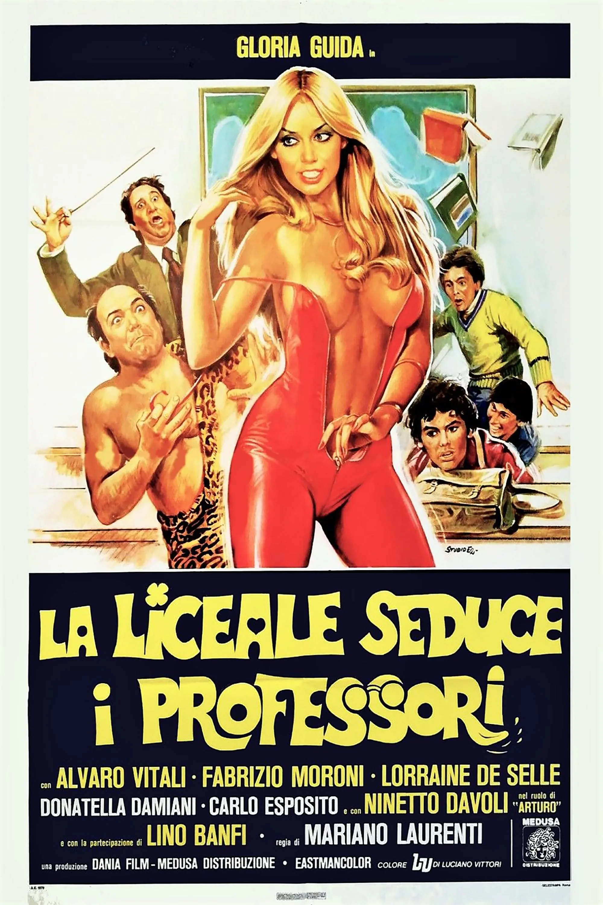 La Liceale seduce i professori poster