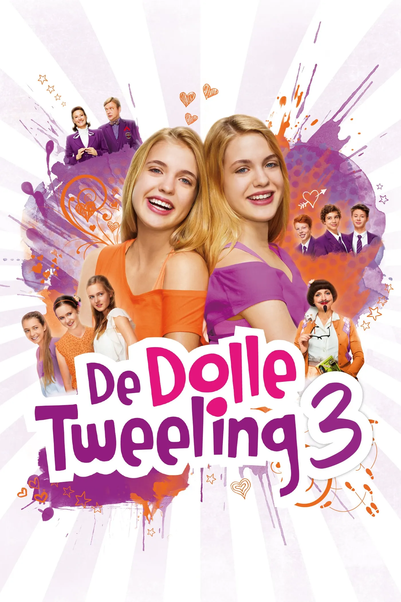 De dolle tweeling 3 poster