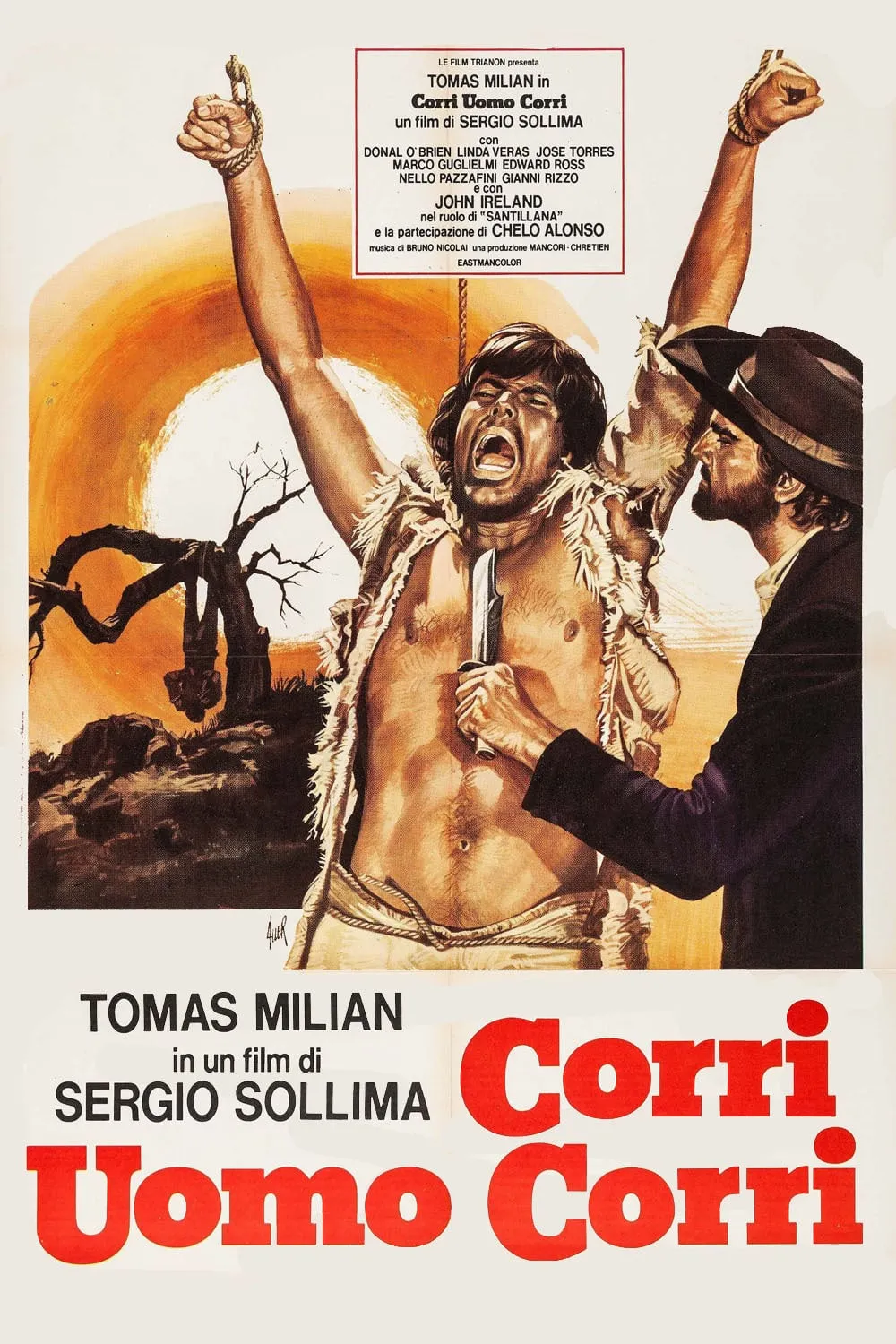 Corri uomo corri poster