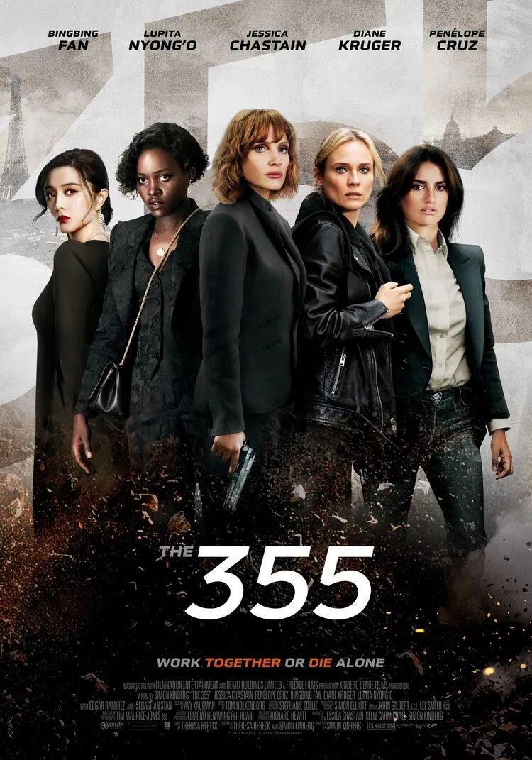 The 355 poster