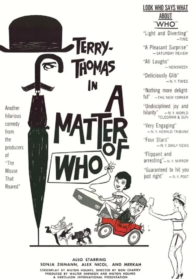 A Matter of Who poster