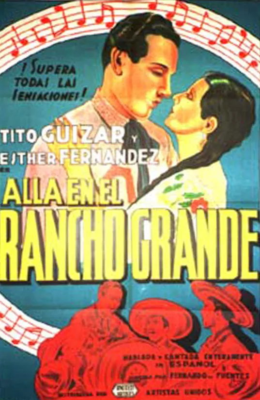 Allá en el Rancho Grande poster