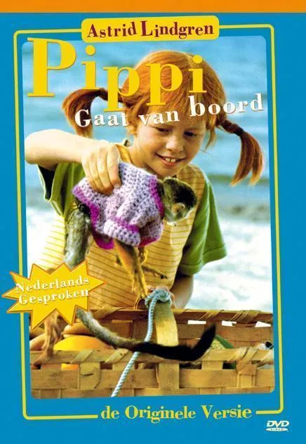 Pippi gaat van boord poster