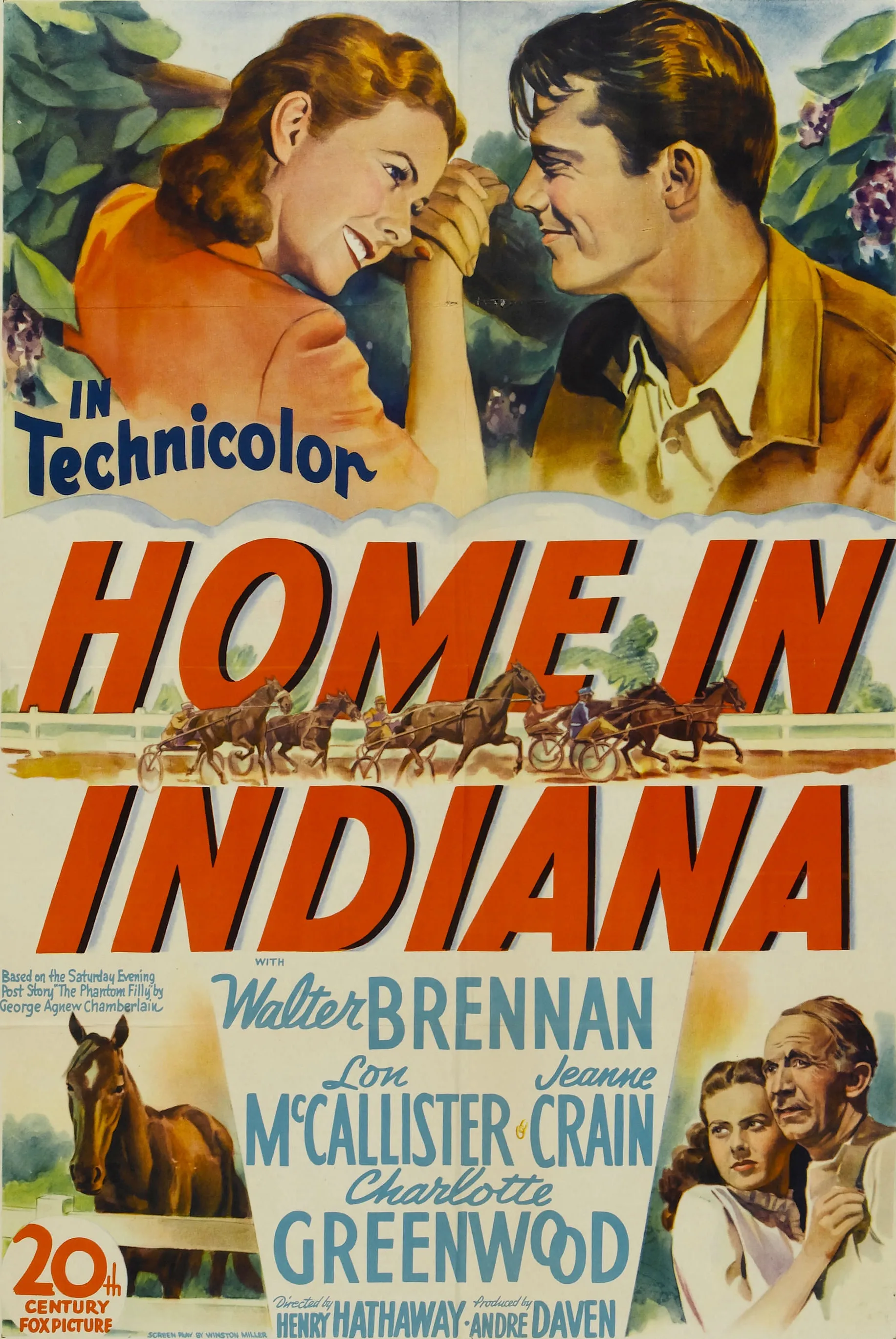 Home in Indiana poster