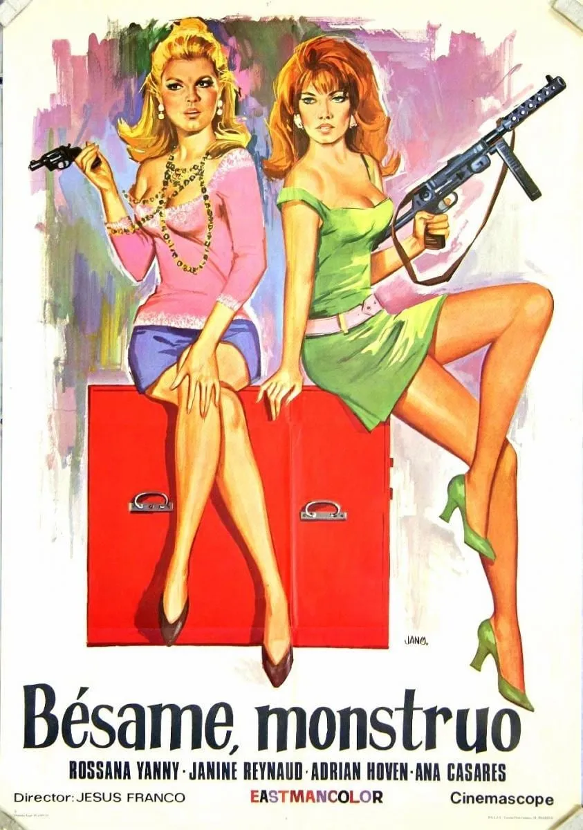 Bésame, monstruo poster