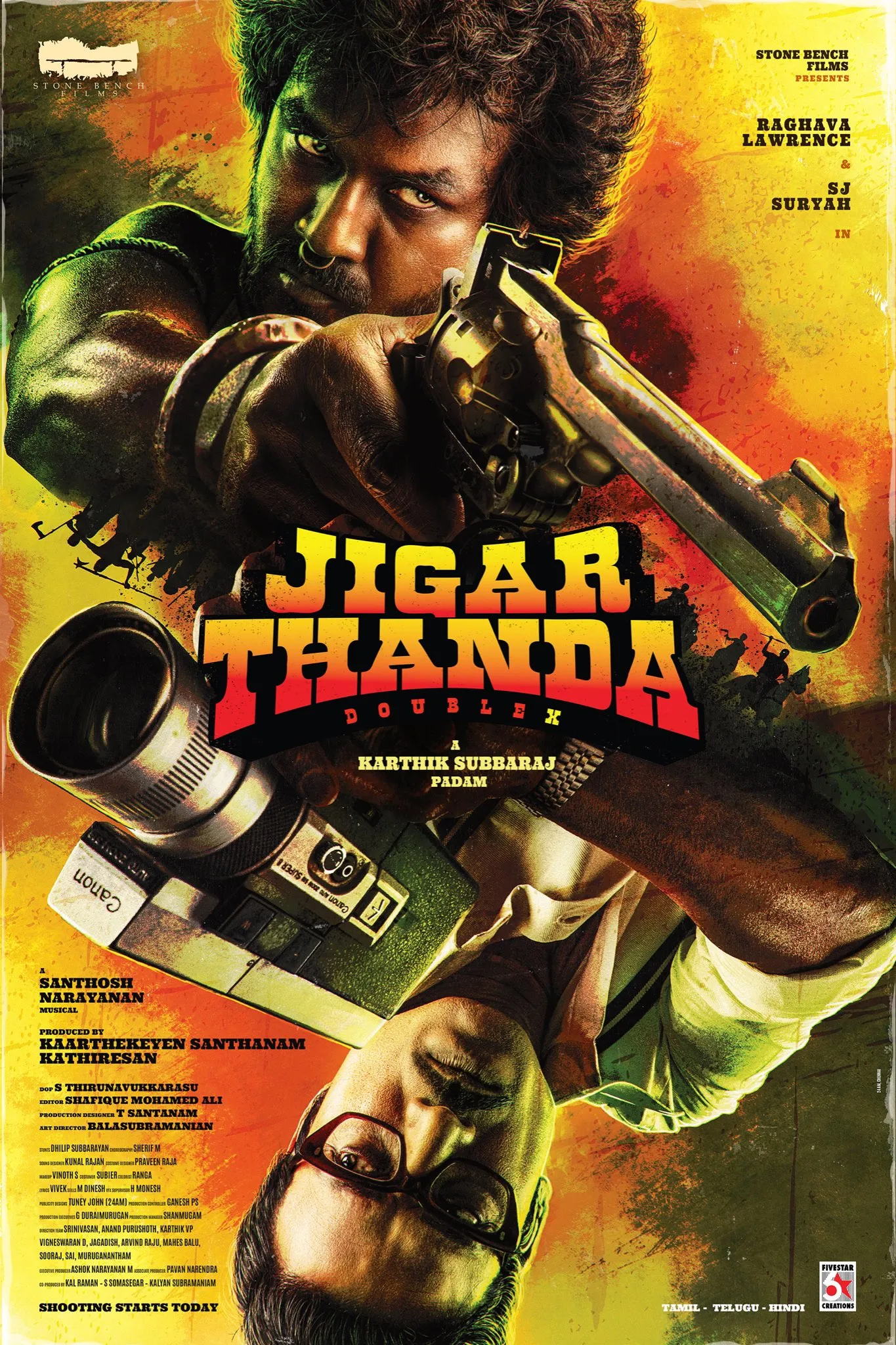 Jigarthanda DoubleX poster