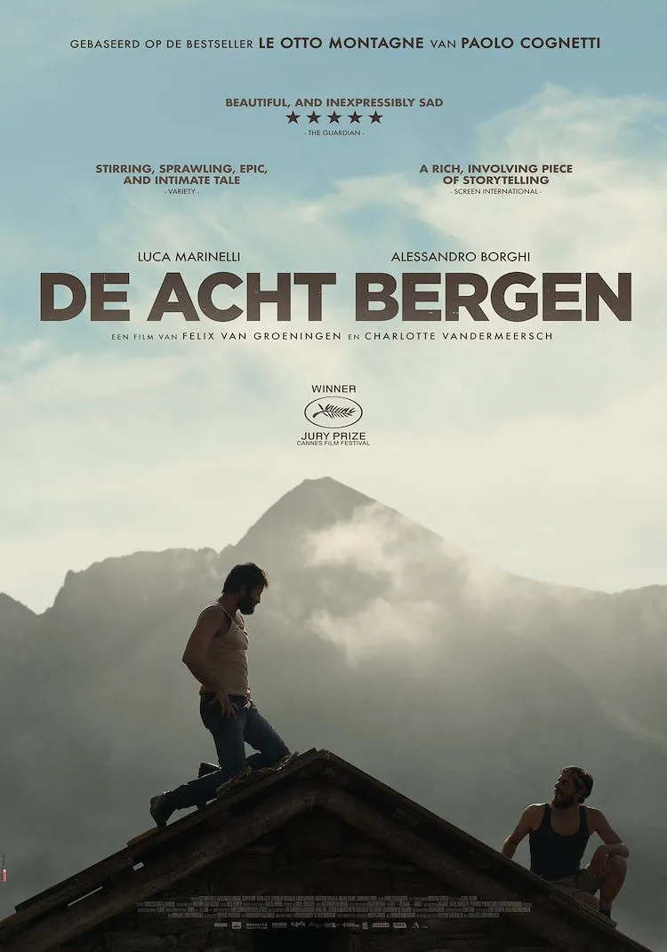 De acht bergen poster