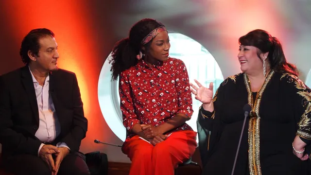 Giovanca in gesprek met Farida Mohammed Ali