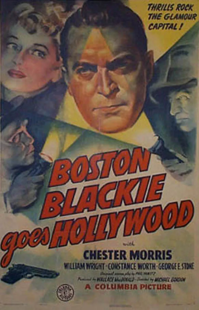 Boston Blackie Goes Hollywood poster