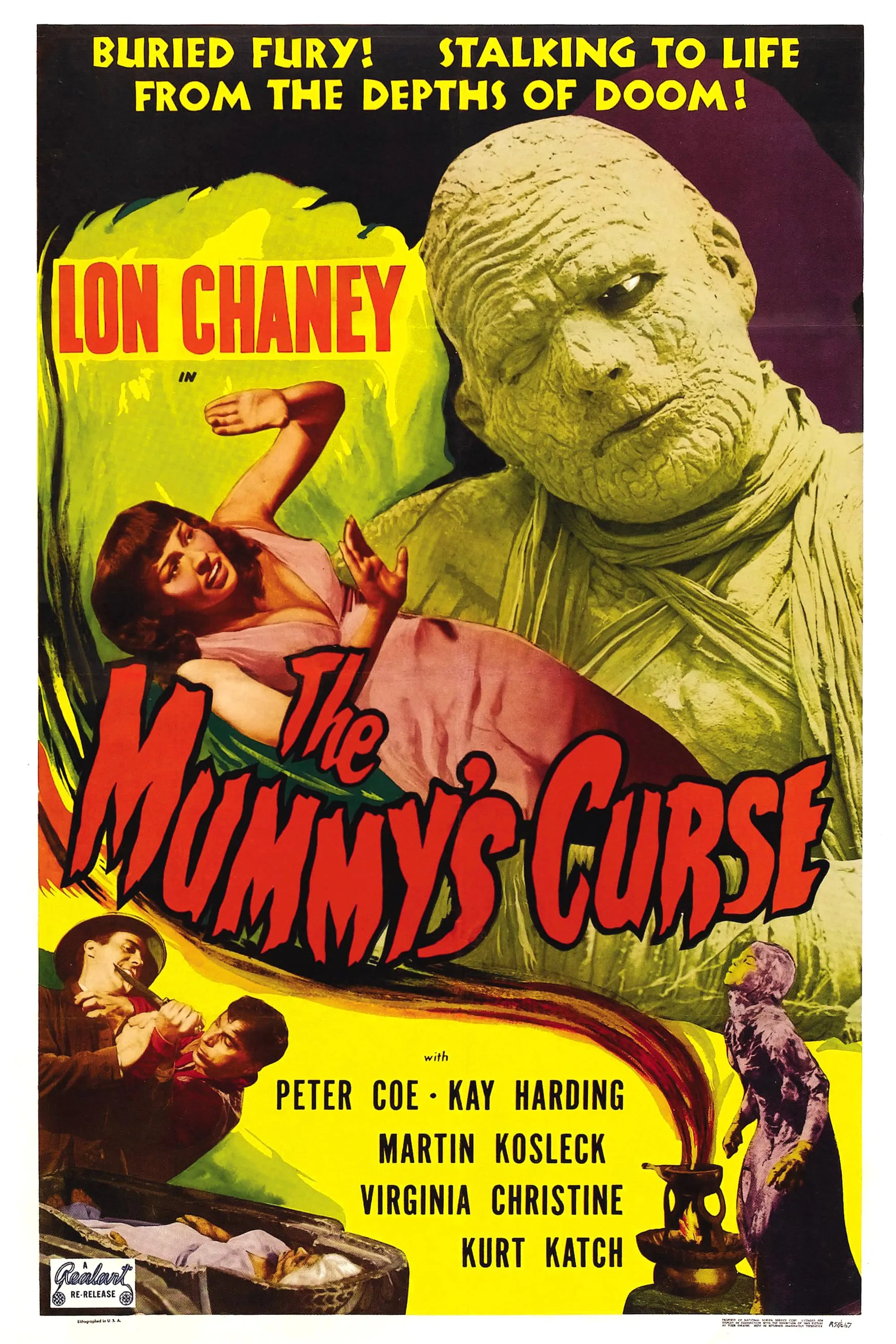 The Mummy's Curse poster