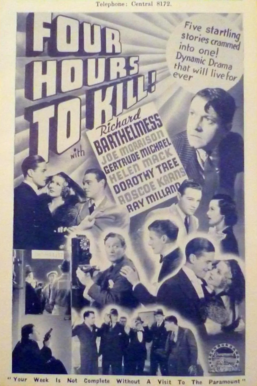 Four Hours To Kill poster