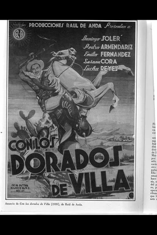 Con los dorados de Villa poster