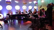 Pianist Jef Neve met zijn band