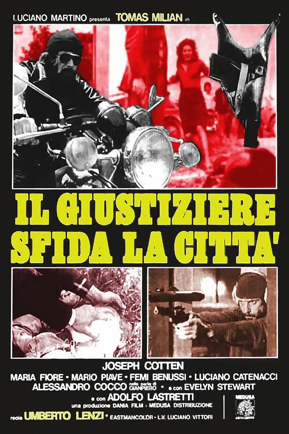 Il giustiziere sfida la cittá poster