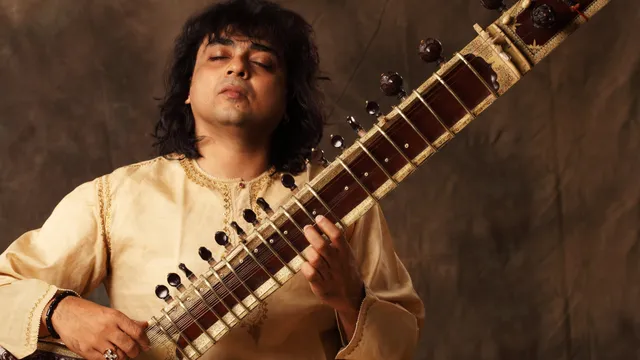 Sitar speler Niladri Kumar