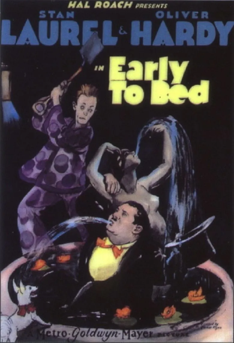 Early to bed poster